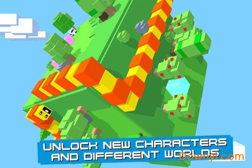 方块小虫游戏(cubeworm) 游戏截图